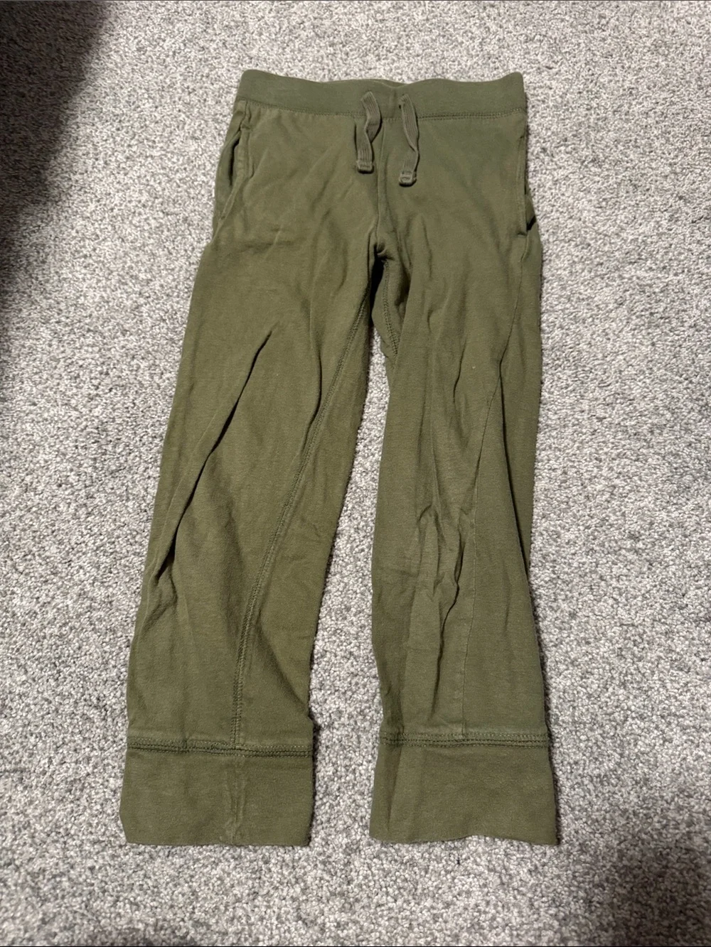 GAP Olive Green Drawstring Jogger Pants